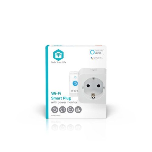 Nedis Wi-fi okos konnektor - Fogyasztásmérő - SmartLife