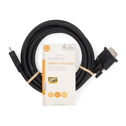Nedis HDMI - DVI kábel | HDMI / DVI-D 24+1 | 3 m
