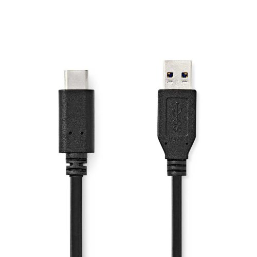 USB-C - USB-A kábel - Gyortöltés 60W - 10Gbps - USB3.2  Gen. 2 - 1m