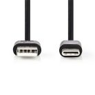 Nedis USB-C - USB 2.0 kábel - 5 W - 2 m