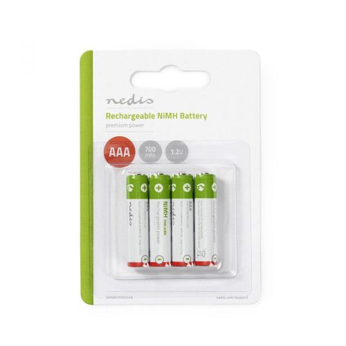 700mAh AAA akkumulátor 4db