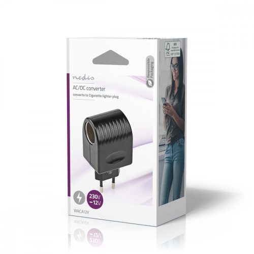 Nedis Szivargyújtó adapter - 12 V - 0,5 A - 6 W