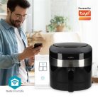Nedis KAAF180BKW WIFI forrólevegős légkeveréses sütő, 7,2 L, Android™ / IOS