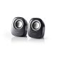 USB hangszóró | 4 W | Fekete / Ezüst