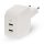 Nedis 45W USB-C töltő – 2x USB-C GaN gyorstöltő Fekete