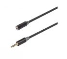 Nedis Sztereo audio 3,5mm jack hosszabbító kábel 1m