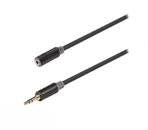 Nedis Sztereo audio 3,5mm jack hosszabbító kábel 1m