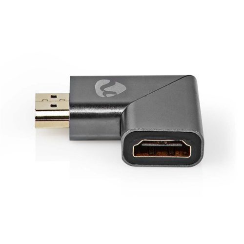 Nedis 90 fokos HDMI adapter - Jobbra - Aranyozott - Alumínium Ház