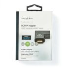 Nedis 90 fokos HDMI adapter - Jobbra - Aranyozott - Alumínium Ház