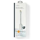 Nedis USB-C adapter fonott kábel kialakítás