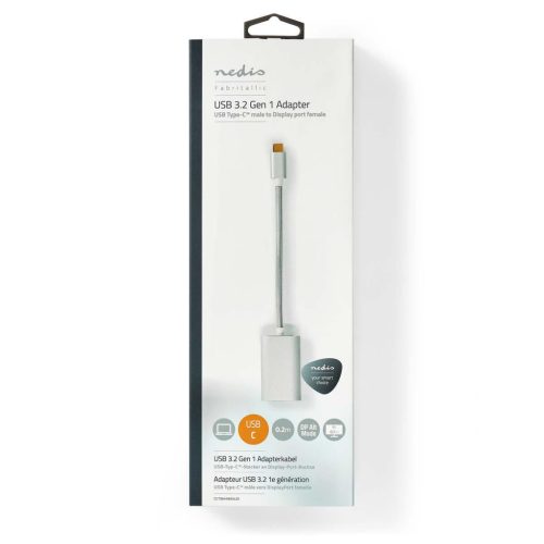 Nedis USB-C adapter fonott kábel kialakítás