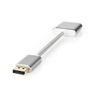 DisplayPort DVI átalakító aranyozott csatlakozó