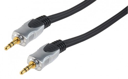 Nedis sztereo audio kábel - 2x 3.5 mm jack - Réz - 5 m