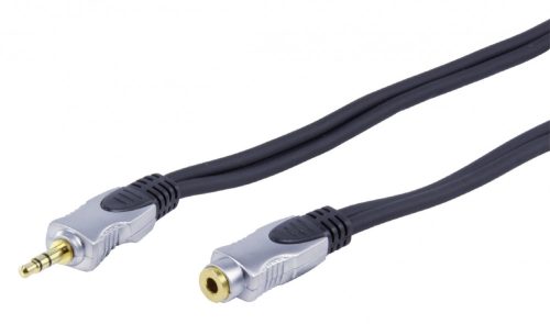 Nedis sztereo audio hosszabbító kábel - 3.5 mm jack dugó / aljzat - Réz - 10 m