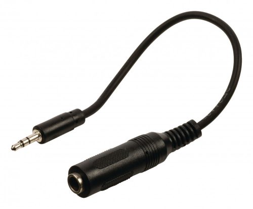 Jack 3.5 - 6.3mm átalakító kábel - 0,2 m (CAGP22550BK02)