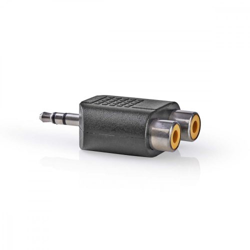 jack - RCA adapter | 3.5mm stereo jack dugó - 2 RCA aljzat