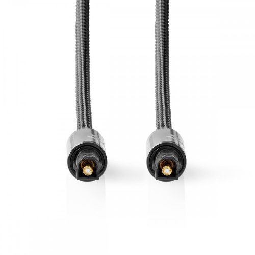 Nedis prémium digitális optikai kábel - Fonott szigetelés - 3 m