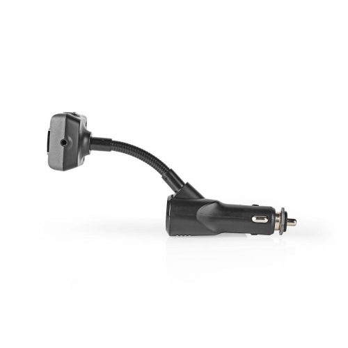 Bluetotth FM tanszmitter Bass Boost - Dupla USB töltő 3 A - MicroSD | Hangvezérlés (CATR101BK)