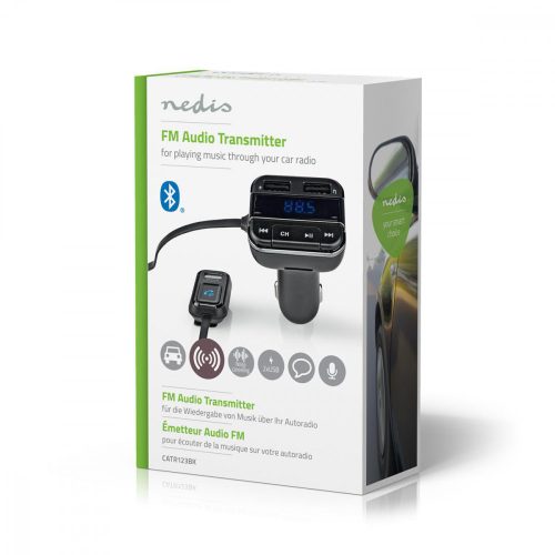 Nedis FM bluetooth transzmitter - micro SD