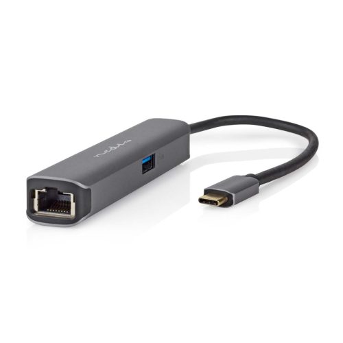 USB-C Dokkoló - HDMI - RJ45 Ethernet - USB-A - USB-C - USB 3.2 - 100W