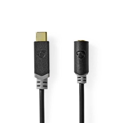 Nedis USB-C 3.5mm jack audio kábel - 3.5mm jack aljzat - 1m