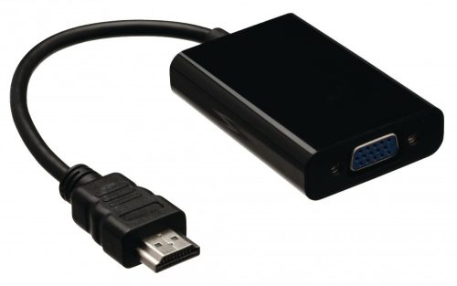 HDMI -> VGA átalakító Kábel  0,2 m | Fekete
