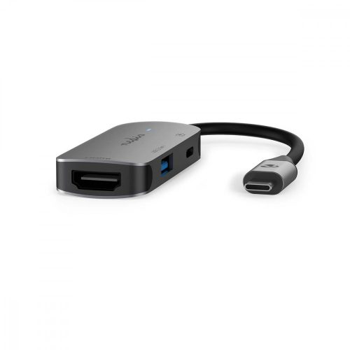 USB-C dokkoló - HDMI - USB-A USB3.2 - 100W - 5 Gbps - 0.1m