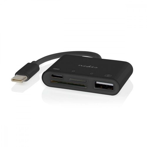 Nedis USB-C hub kártyaolvasóval - USB-C / USB-A port