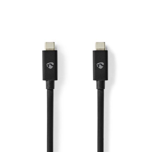 USB4 kábel - USB-C - Gyorstöltés 240 W - 8K@60Hz - 40 Gbps - 1m