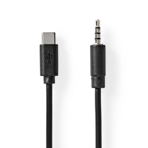 Nedis USB-C jack kábel - 3.5mm jack dugó / USB-C dugó - 1m