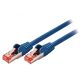 Cat 6 SFTP Kábel - LSZH - kék 3 m