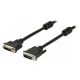 DVI hosszabbító kábel | DVI-I 24+5 Dugó / Aljzat | 2 m (CCGP32055BK20)