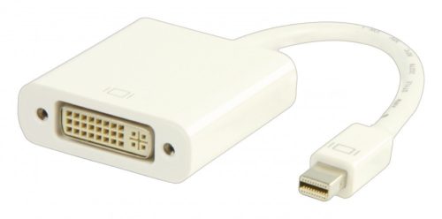 Nedis Mini DisplayPort - DVI átalakító Kábel | Mini DP dugó - DVI-D 24 + 1 Aljzat | fehér | 0,2 m (CCGP37750WT02)