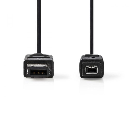 Firewire IEE1394 kábel 2m 6p-4p