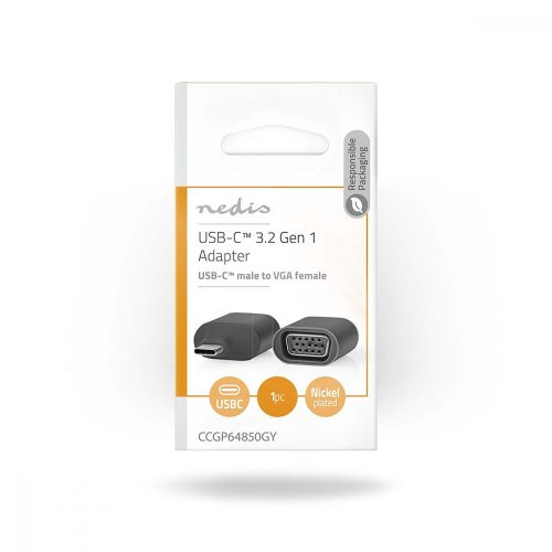 USB-C VGA Átalakító Adapter