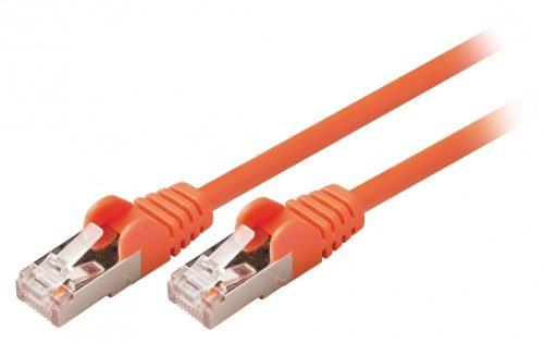 SFTP | SF/UTP Cat 5e Hálózati Kábel narancs - 1,5 m