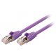 SFTP | SF/UTP Cat 5e Hálózati Kábel lila - 1,5 m