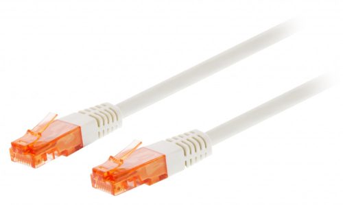 UTP Cat6 hálózati kábel - Fehér - 1 m