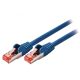 S/FTP Cat 6 patch kábel | Hálózati Kábel kék 1,0 m