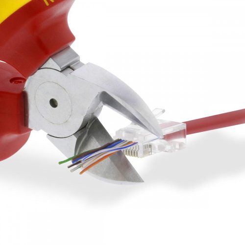 RJ45 - 8P8C csatlakozó - Átmenő Pass Through - Sodrott Cat5 UTP vezetékhez | 10 db