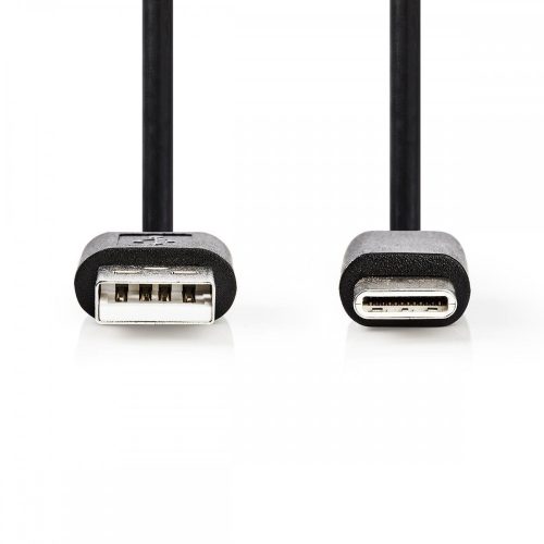 Nedis USB-C - USB-A kábel - 2 m