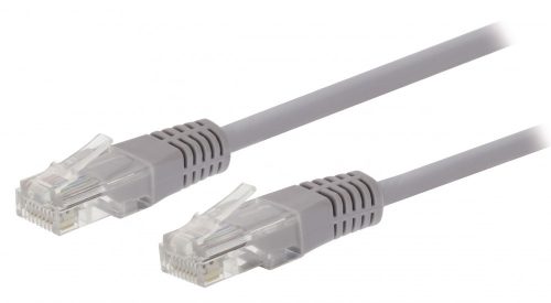 UTP Cat 5e patch Kábel | hálózati kábel | 0,5 m | Szürke