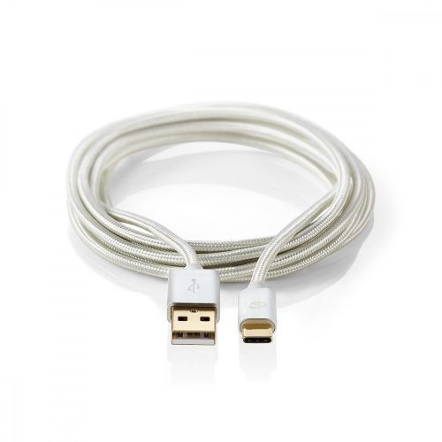 Nedis Prémium USB-C kábel | USB-C - USB-A | 1,0 m (CCTB60600AL10)