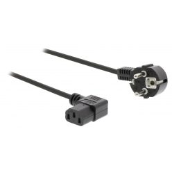   Hálózati kábel 3m könyök csatlakozóval  - 3x 1 mm² IEC-320-C13