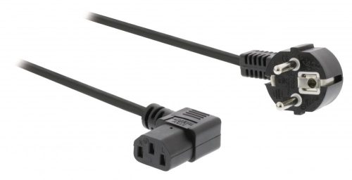 Hálózati kábel 3m könyök csatlakozóval  - 3x 1 mm² IEC-320-C13