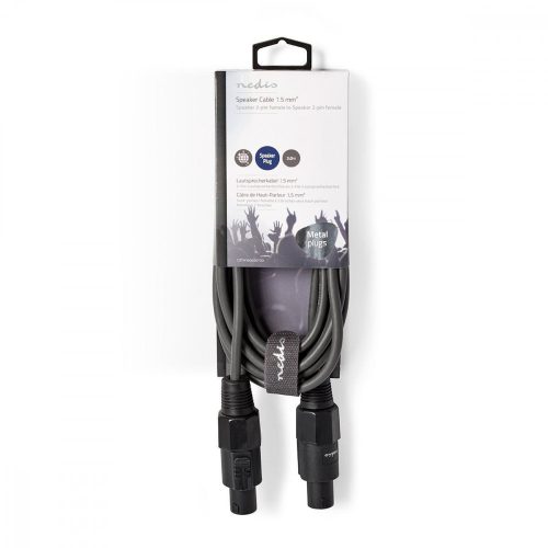 Nedis Speakon hangfalkábel 3m