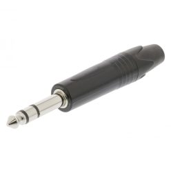 Sztereó 6,3 mm jack dugó