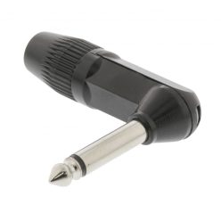 Monó 6,3 mm jack dugó 90°