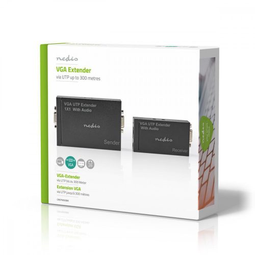Nedis VGA extender - VGA hosszabbító - 300 m
