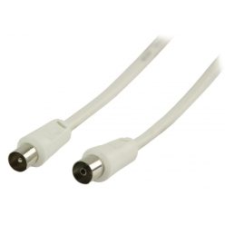Koax RF kábel 90 dB - fehér - 2m